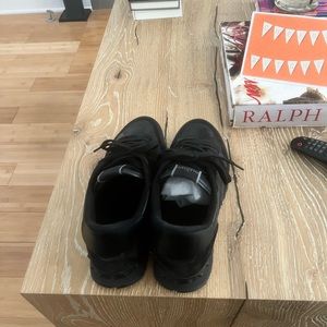 Valentino Black Runner size 10.5